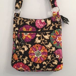 Vera Bradley USA Suzani Retired Shoulder Bag Med